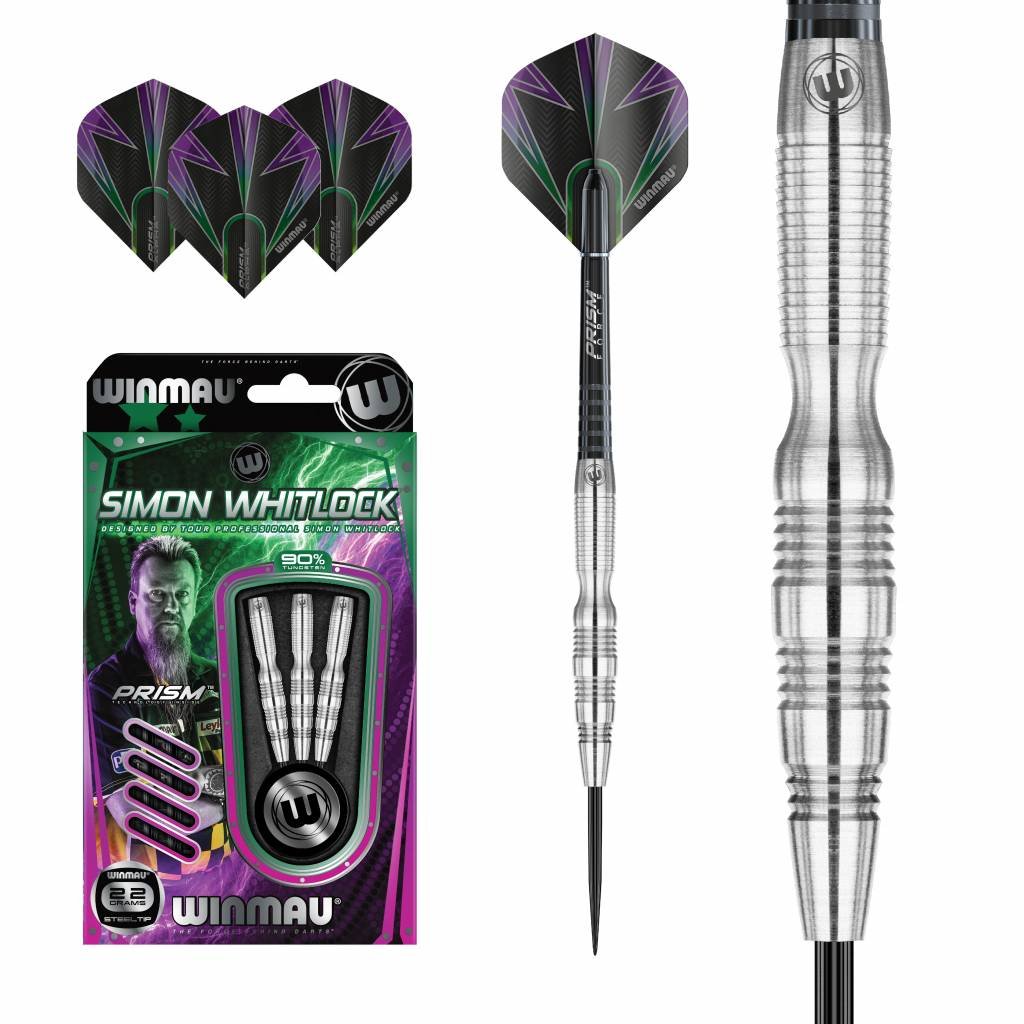 Winmau Simon Whitlock Silver 90% Darts