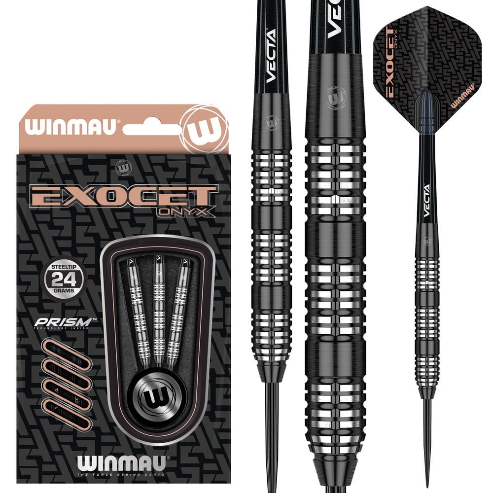 [Tweedekans] Winmau Exocet Onyx 90%-24gram