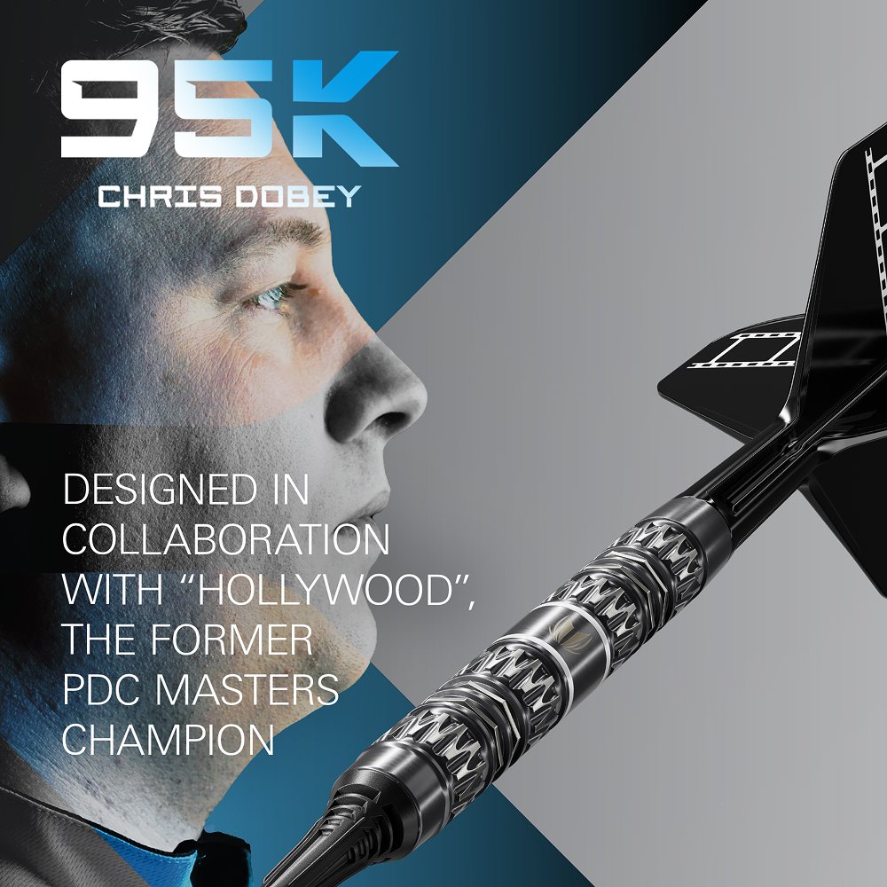 Target Chris Dobey 95K 95% Soft Tip Darts - Dartshopper