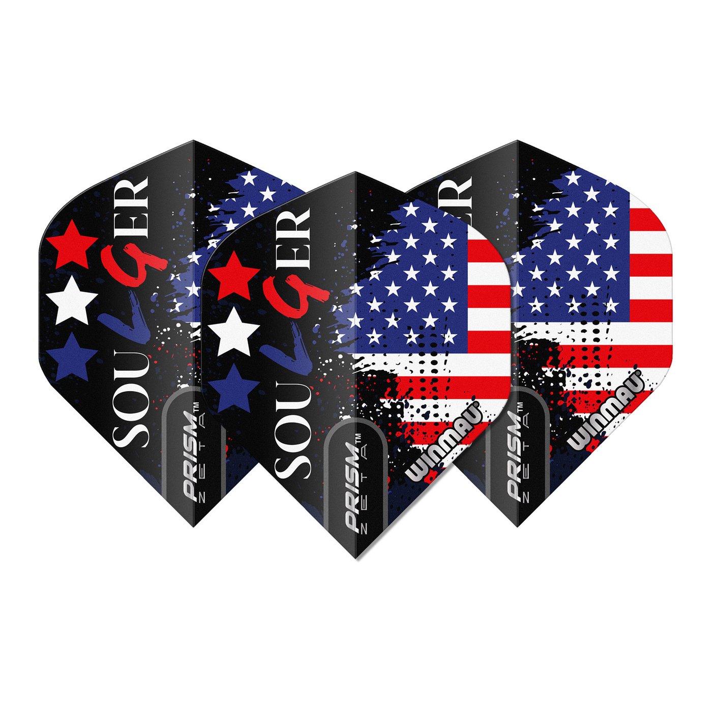 Winmau Prism Zeta Leonard Gates V2 Darts Flights