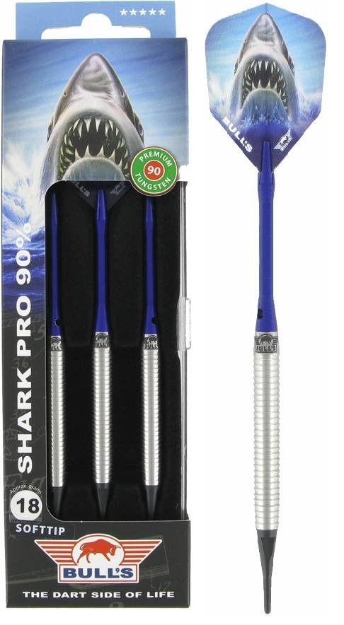 Bull's Shark Pro 90% Soft Tip Darts