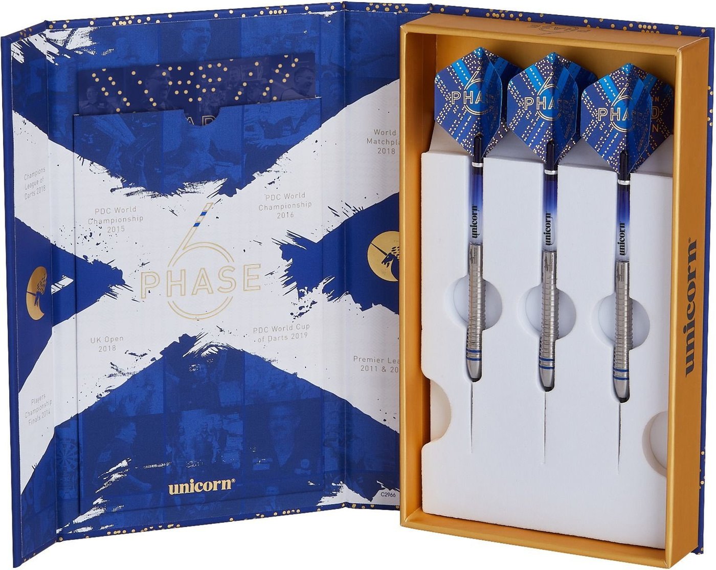 Unicorn Gary Anderson Phase 6 90% - Steel Tip Darts - Dartshopper.com