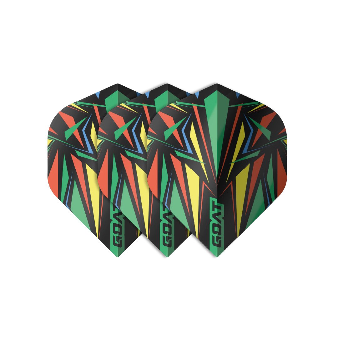 GOAT Athlete Green NO2 Darts Flights