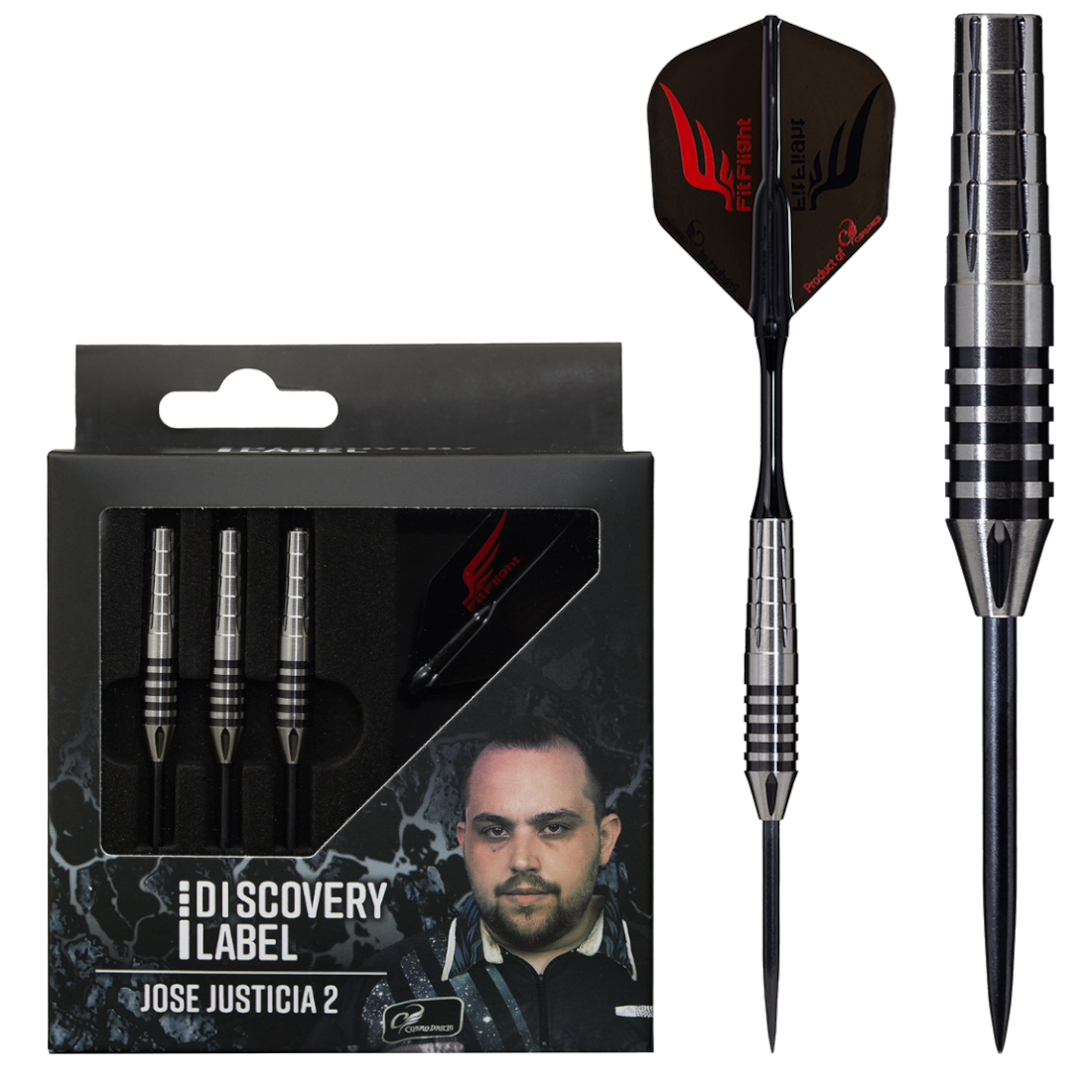 Cosmo Darts Jose Justicia V2 90% Steel Tip Darts