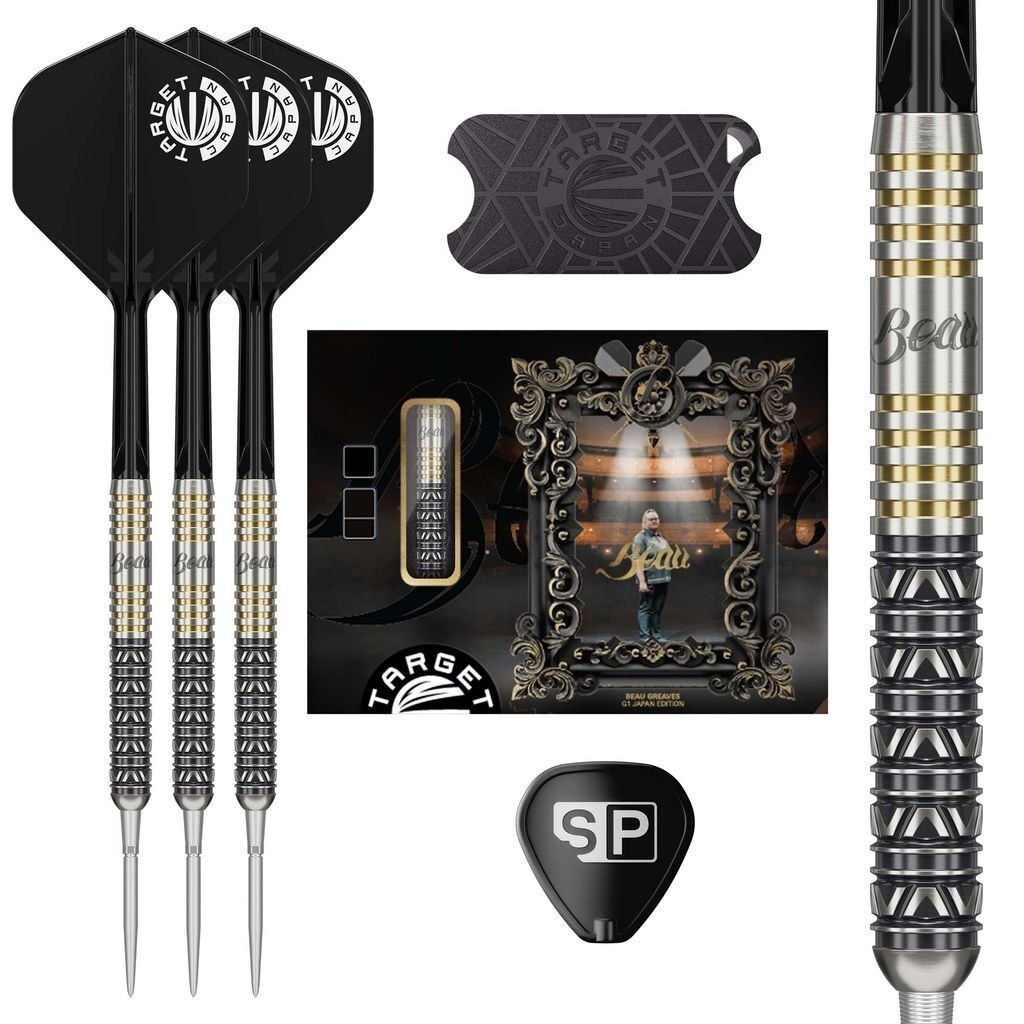Target Japan Beau Greaves Japan Edition Swiss Point 90% - Steel Tip Darts