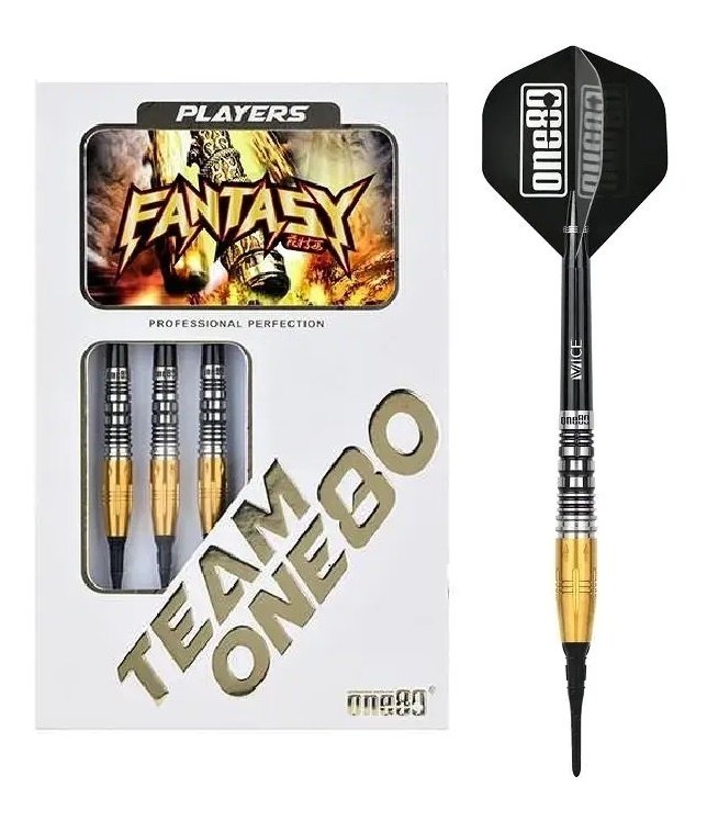 ONE80 Fantasy Gold 90% Soft Tip Darts