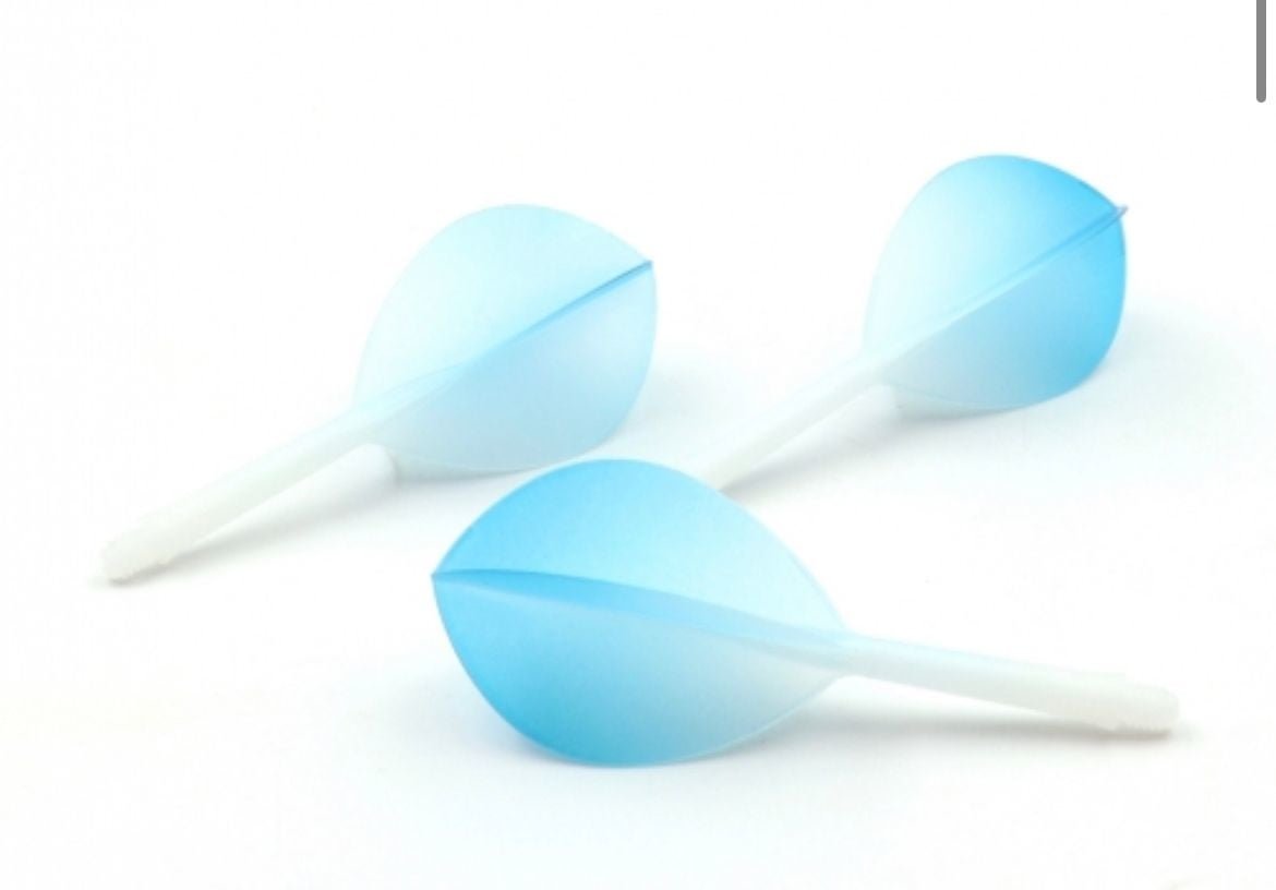 Cuesoul ✓ Tero System AK5 Rost Teardrop ✓ Gradient Blue Darts Flights