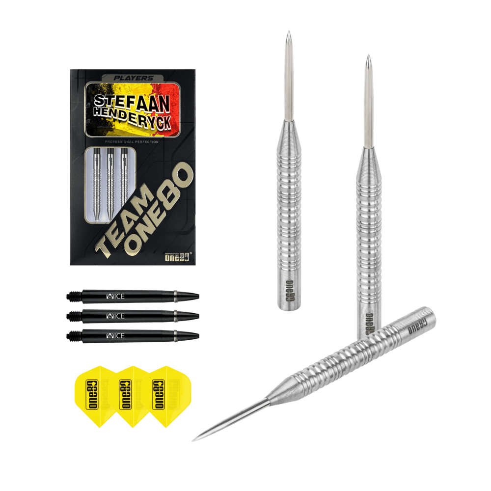 ONE80 Stefaan Henderyck 90% Steel Tip Darts