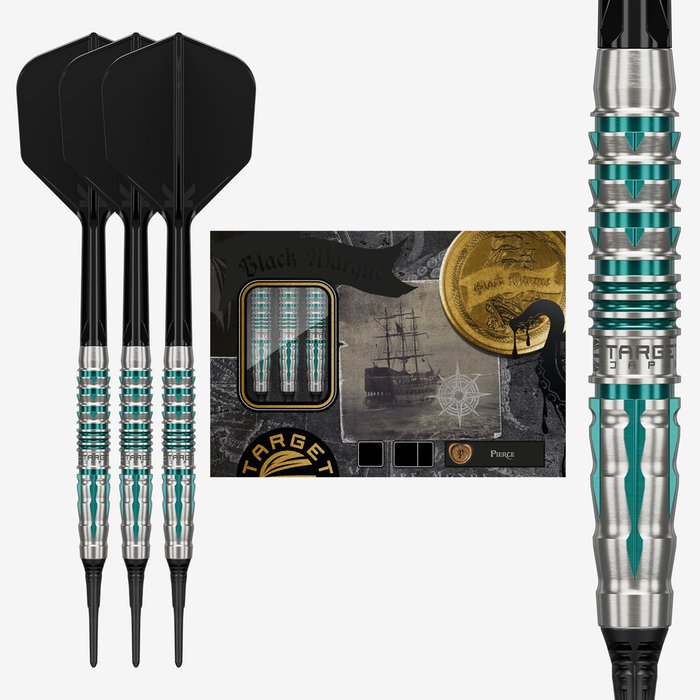 Target Japan Black Marque Pierce 90% - Soft Tip Darts