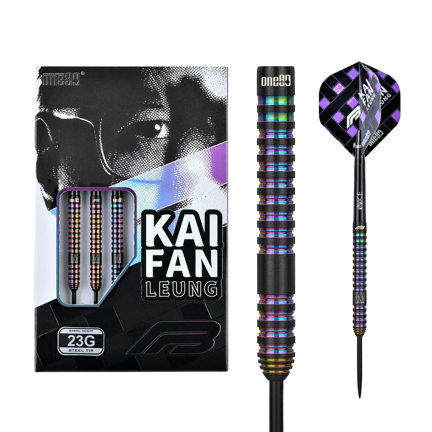 ONE80 FB Kai Fan Leung Signature V2 90% Darts