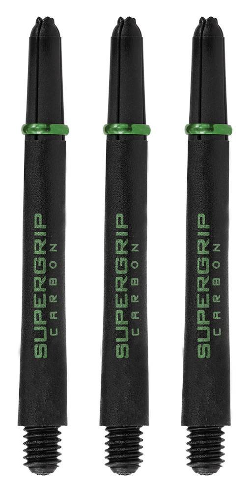 Harrows Supergrip Carbon Green Darts Shafts