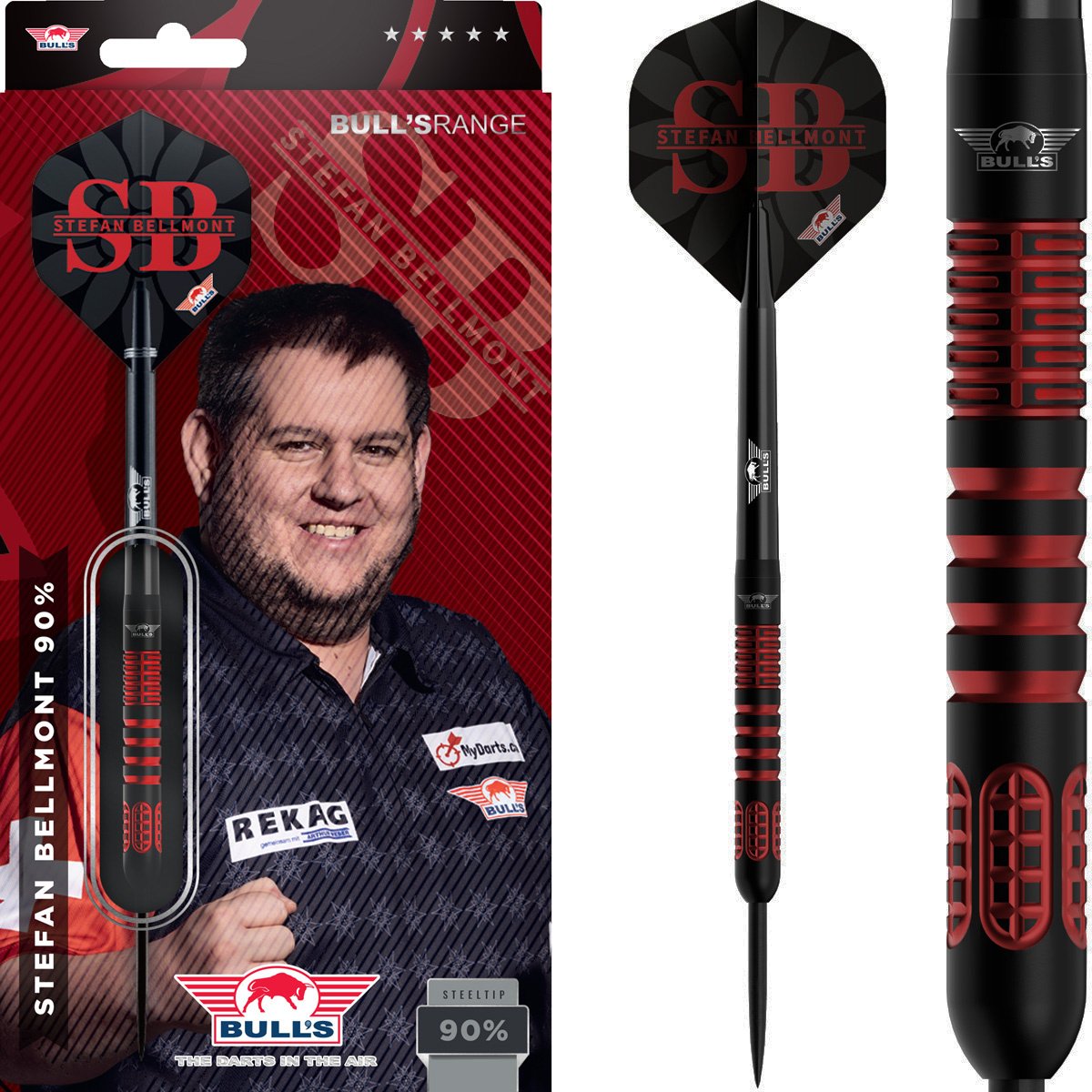 Bull's Stefan Bellmont 90% - Steel Tip Darts