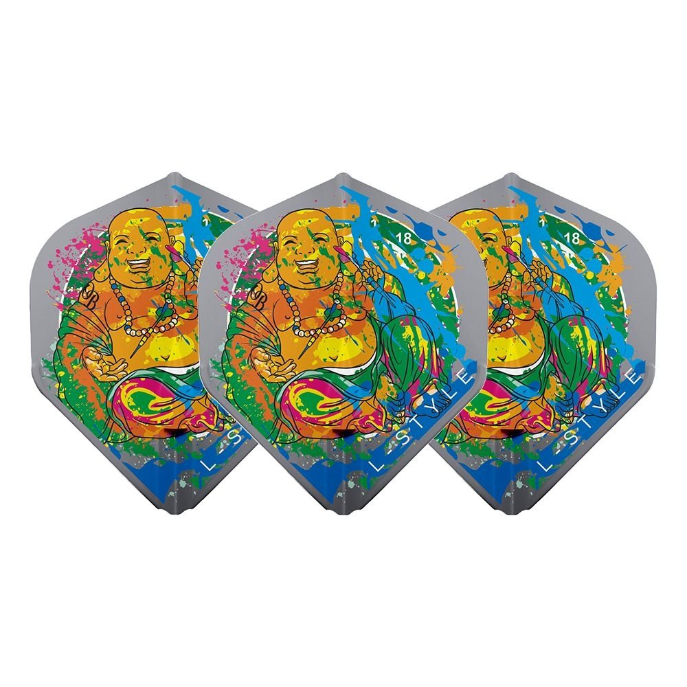 L-Style Champagne EZ L1 Standard Maria O Brien V2 Grey Darts Flights