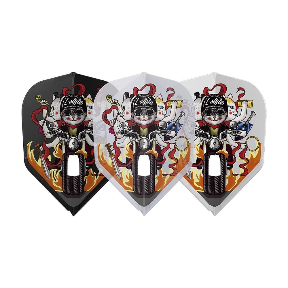 L-Style L3 Shape Zhu Yu ver.1 Mix Darts Flights