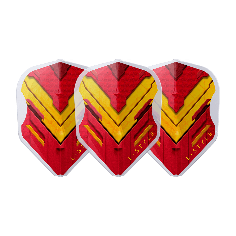 L-Style L3 EZ V-Series V1 Spain Type A Clear White Darts Flights