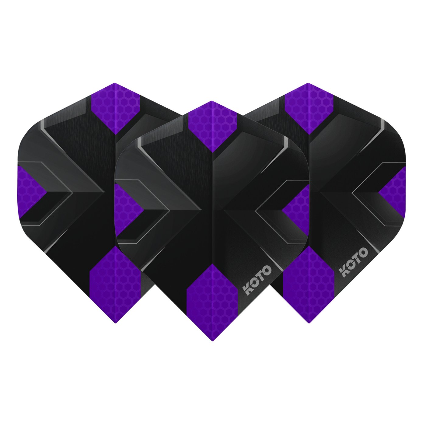 KOTO ZIZ-X NO2 Purple Darts Flights