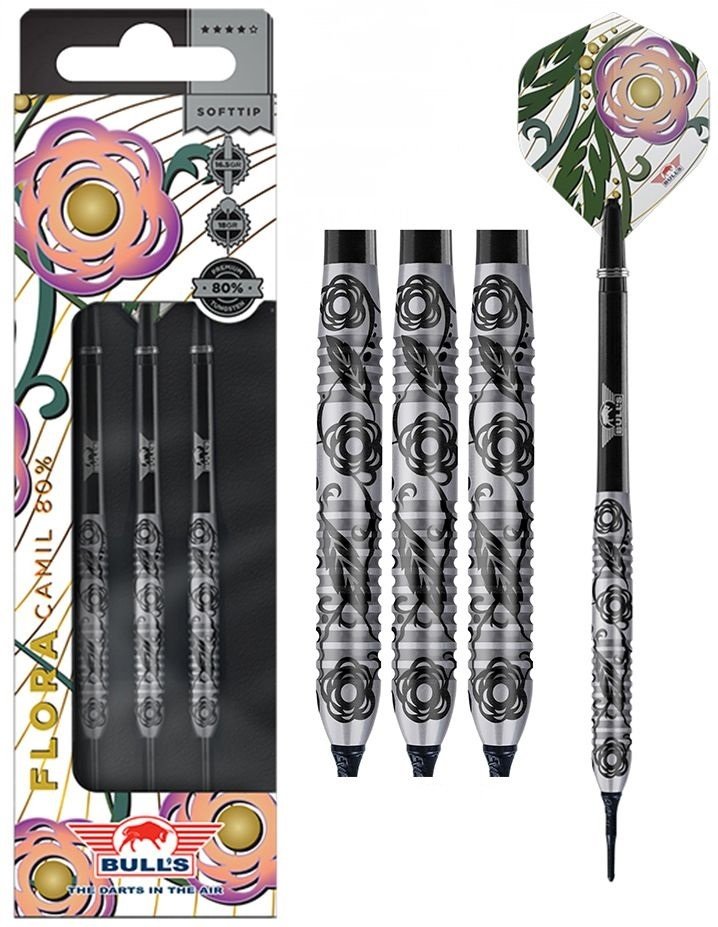 Bull's Flora Camil 80% Soft Tip Darts