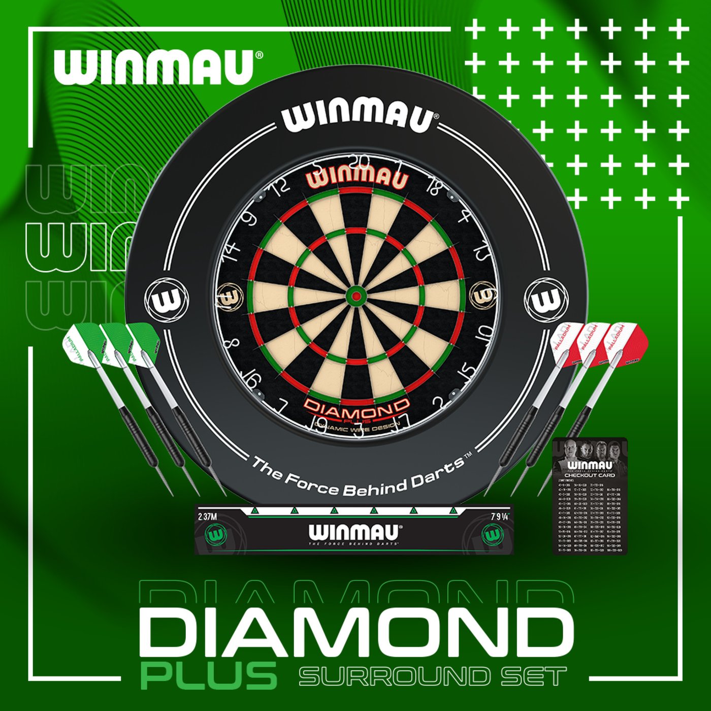 Winmau Diamond Dartboard Surround Set