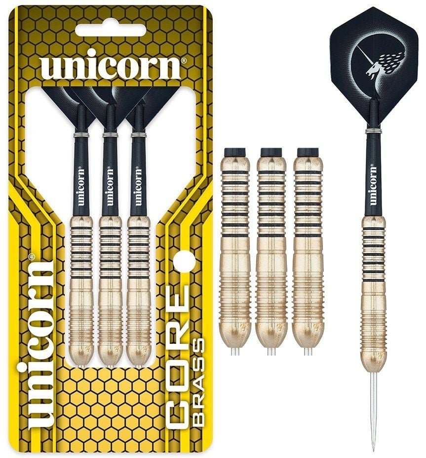 Unicorn Core Shape 2 Brass - Gold Darts