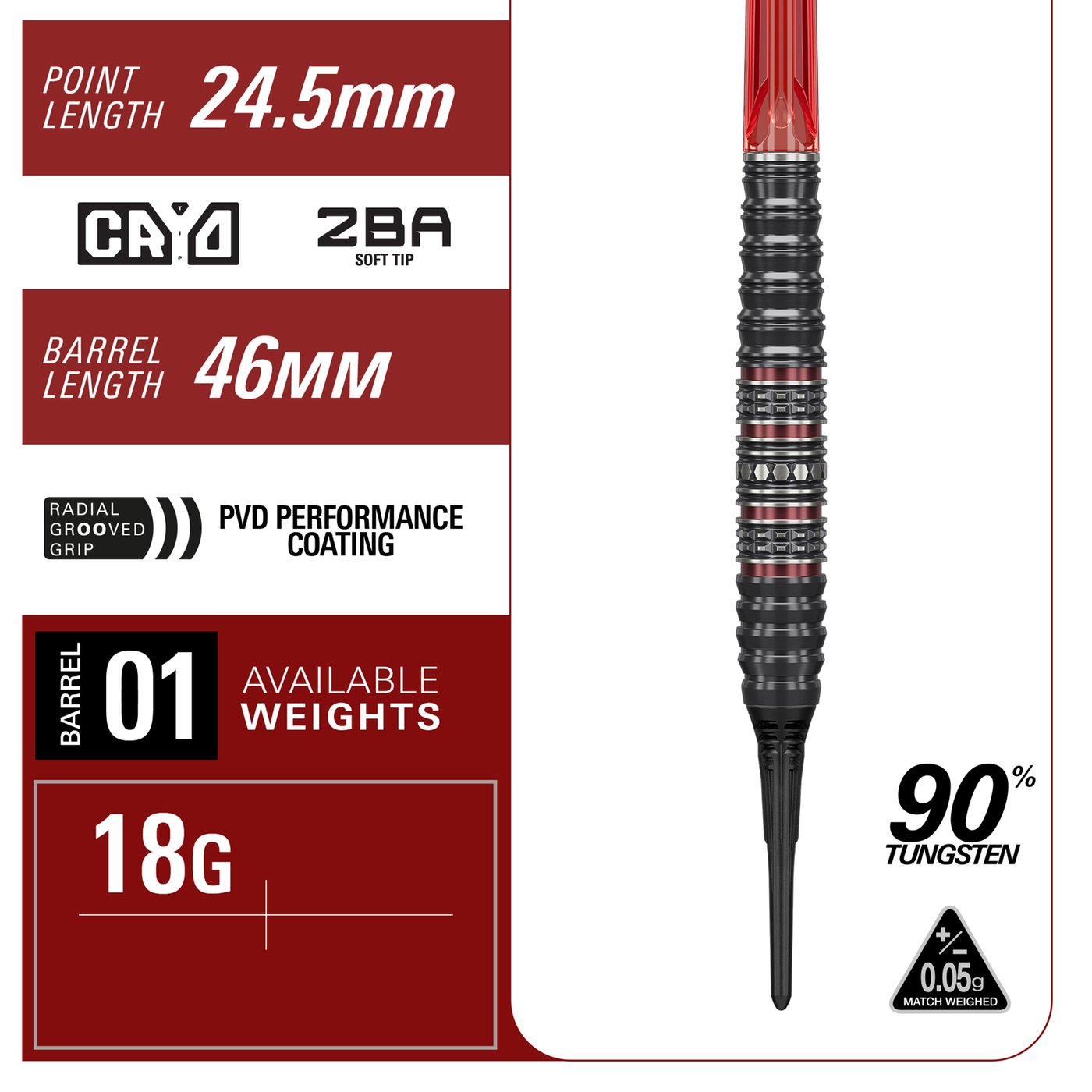 Target Japan Kosuzu Iwao Diamond G4 90% - Soft Tip Darts