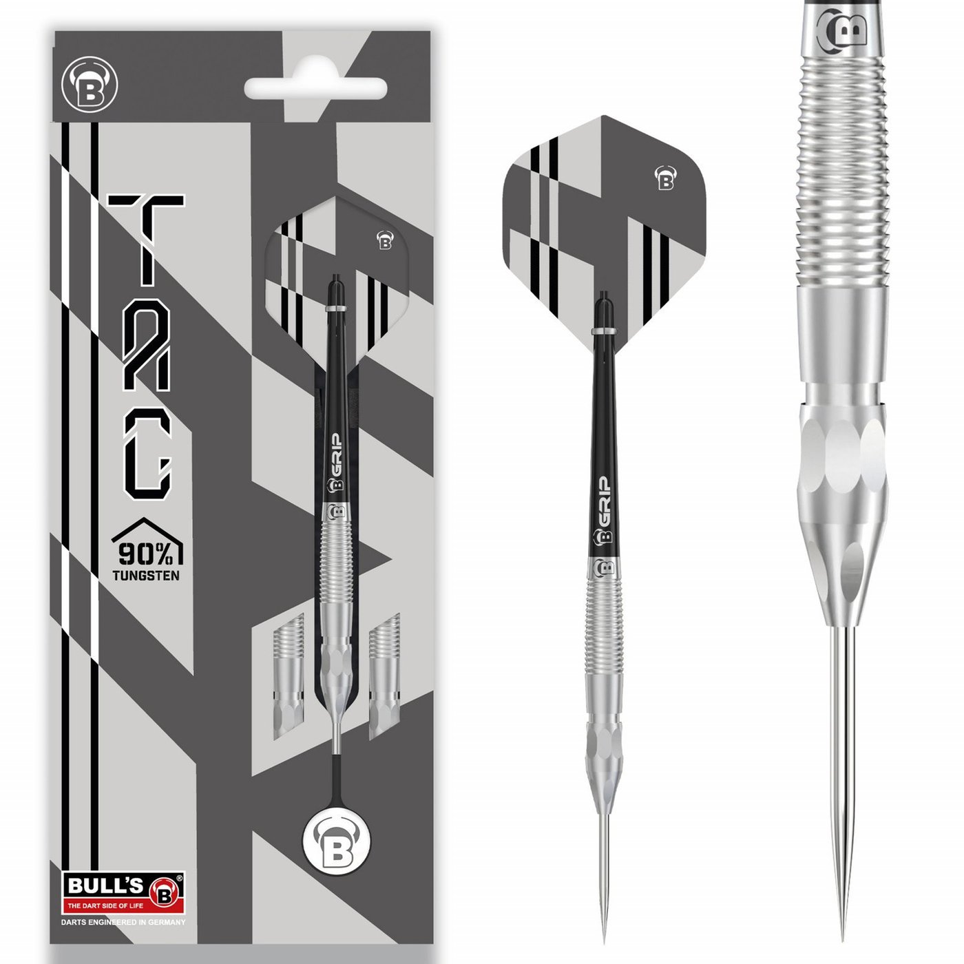 BULL'S Tac T2 90% - Steel Tip Darts