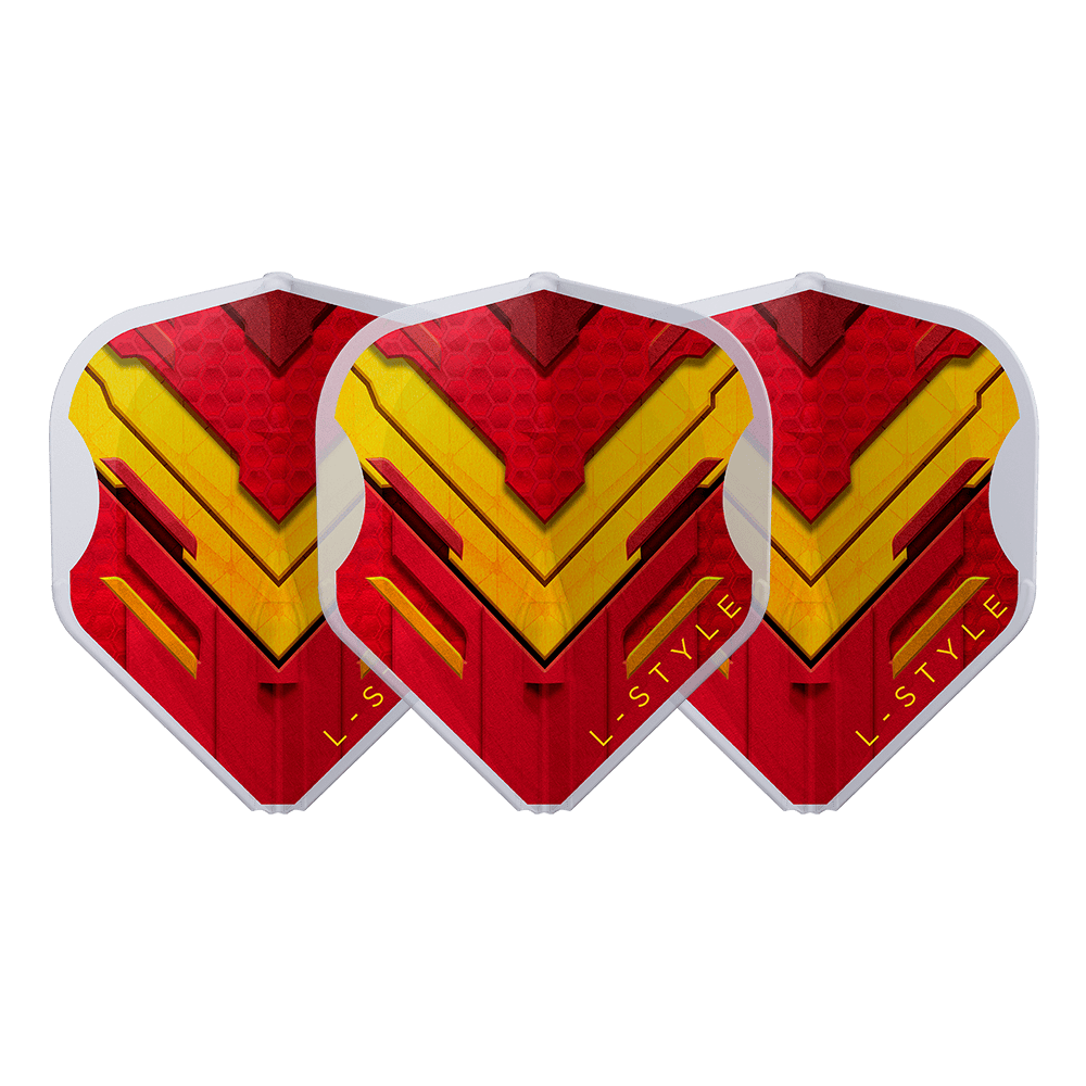 L-Style L1 EZ V-Series V1 Spain Type A Clear White Darts Flights
