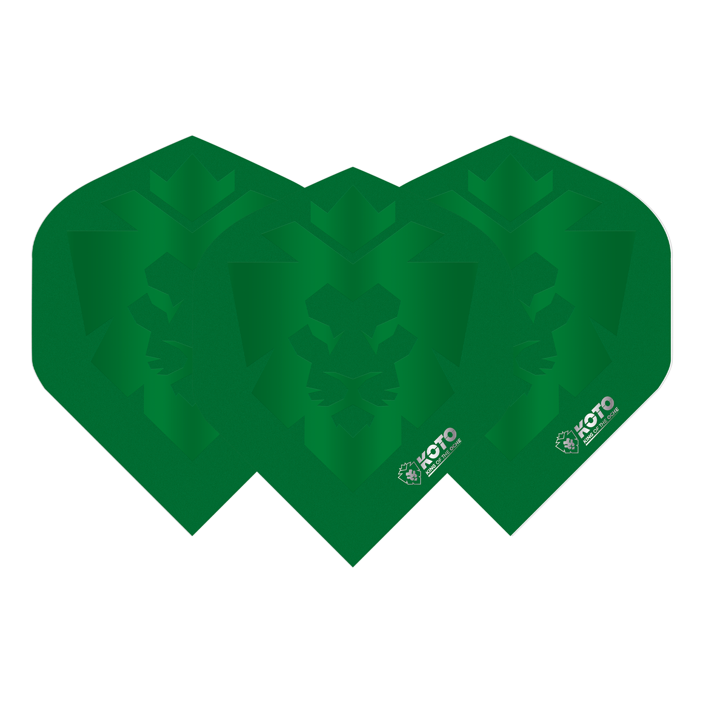 KOTO Green Emblem NO2 Darts Flights