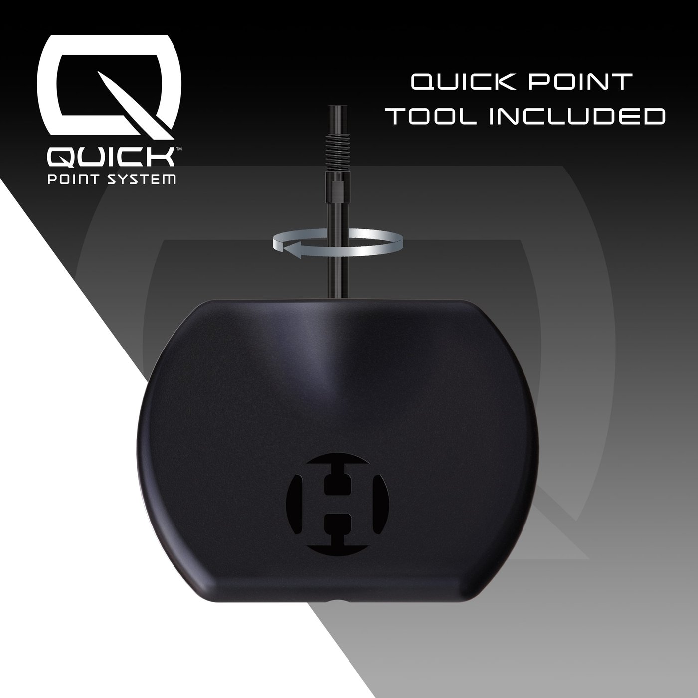 Harrows Supergrip Bomb Quick Point 90% - Steel Tip Darts