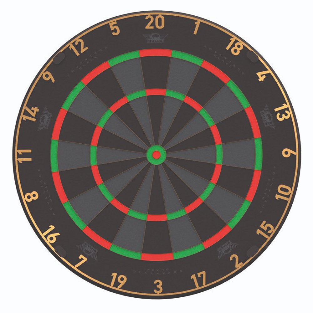 Bull's Advantage Black - Professional Dartboard