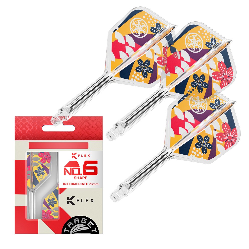 Target Japan K-Flex Tung Suk Zenith G2 NO6 - Dart Flights