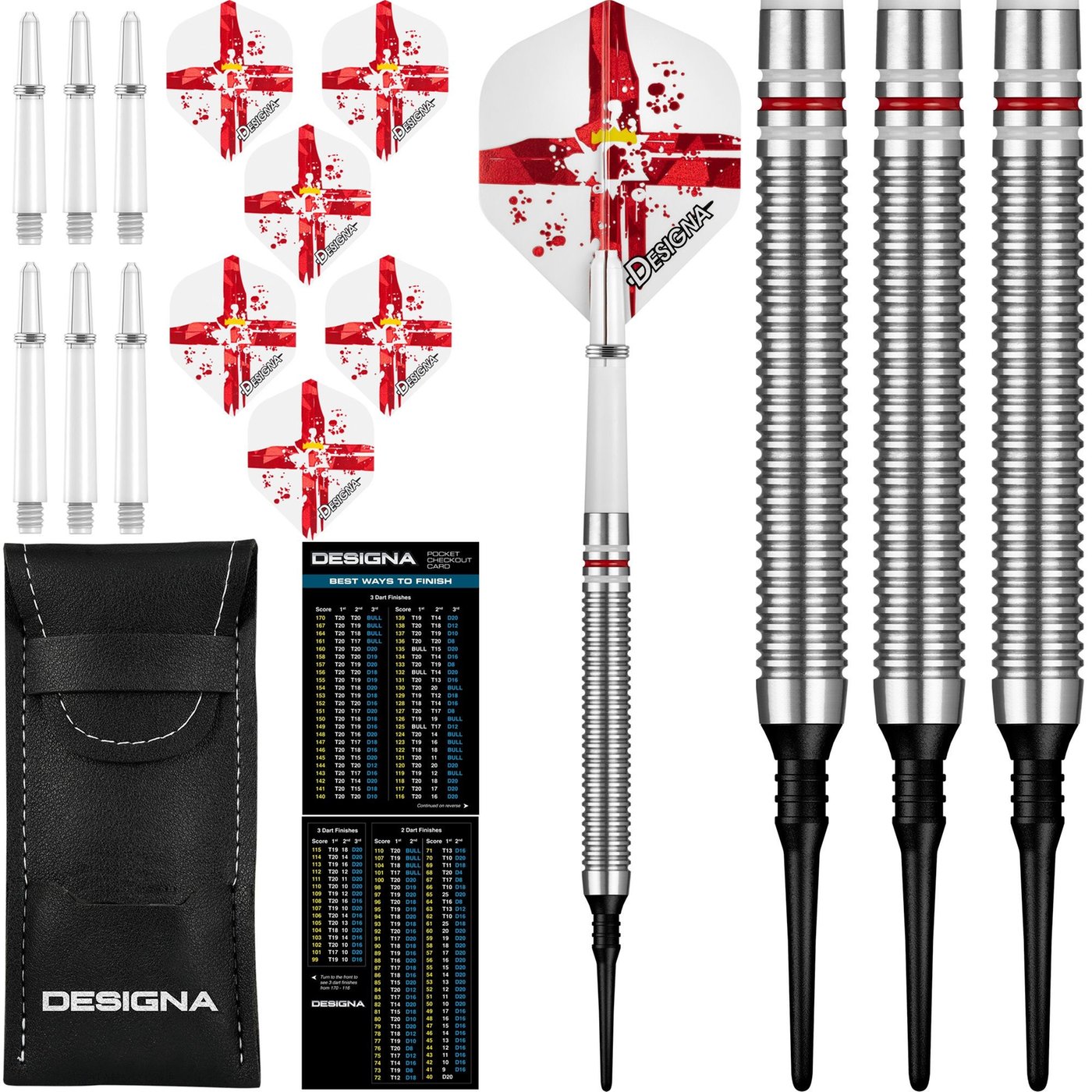 Patriot X Northern Ireland 90% Soft Tip Darts