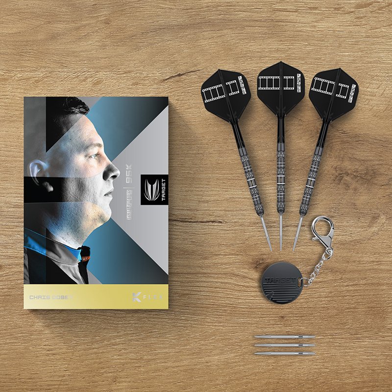 Target Chris Dobey 95K Swiss Point 95% - Steel Tip Darts
