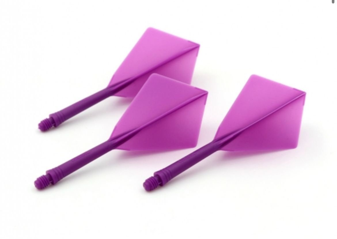 Cuesoul - Tero System AK5 Rost Diamond - Purple Darts Flights