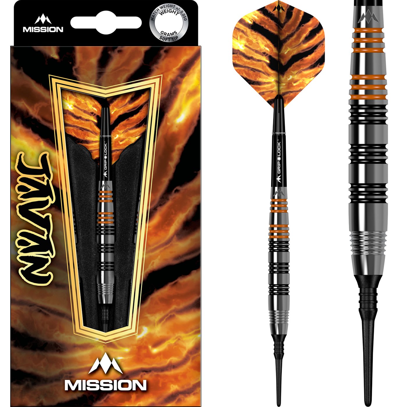 Mission Javan Brass Soft Tip Darts