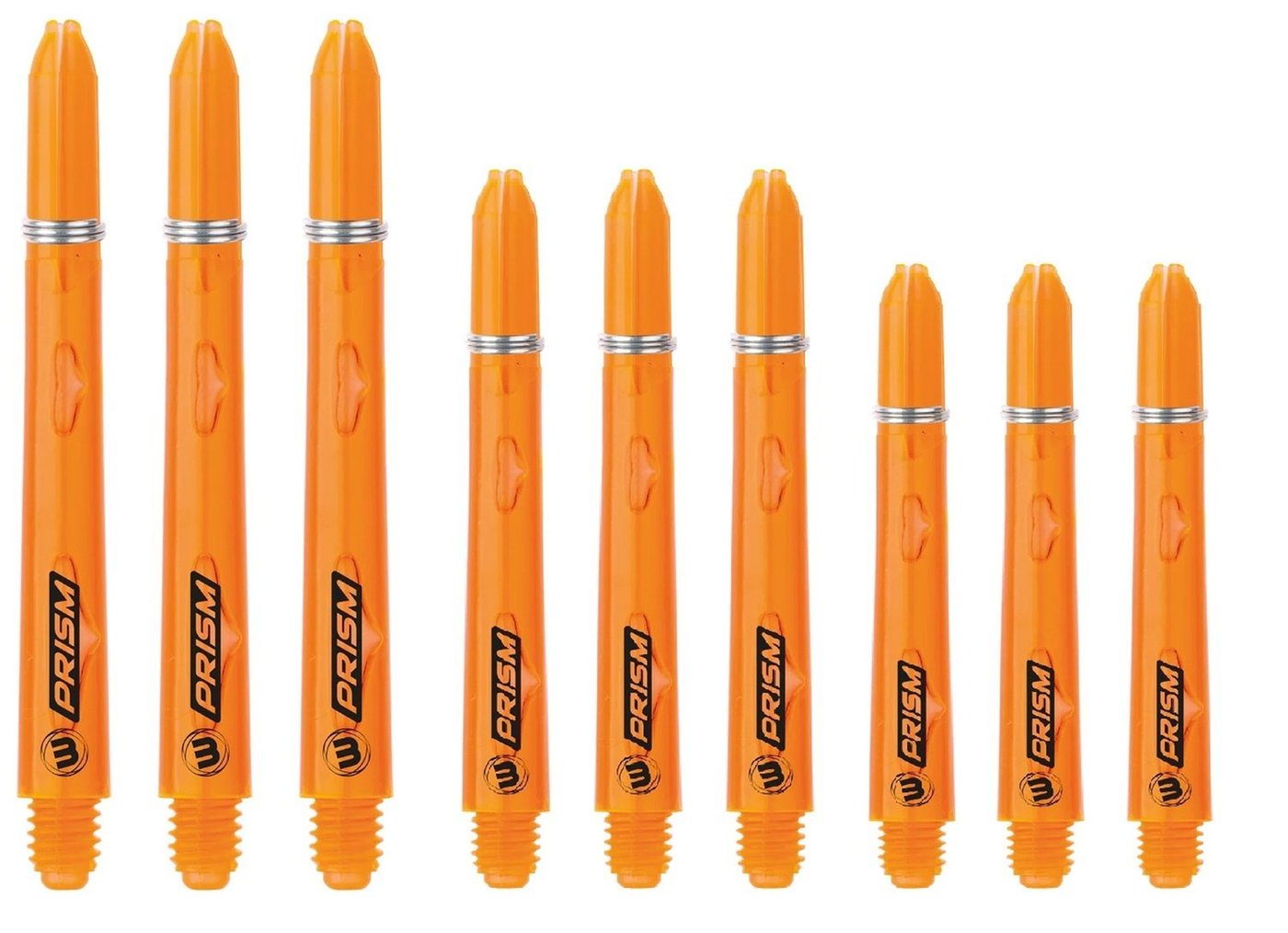 Winmau Prism Shafts Orange Darts Shafts