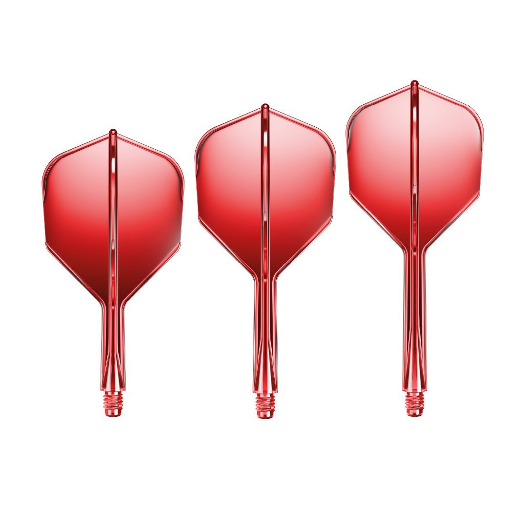 GOAT Air Red Clear NO6 Dart Flights