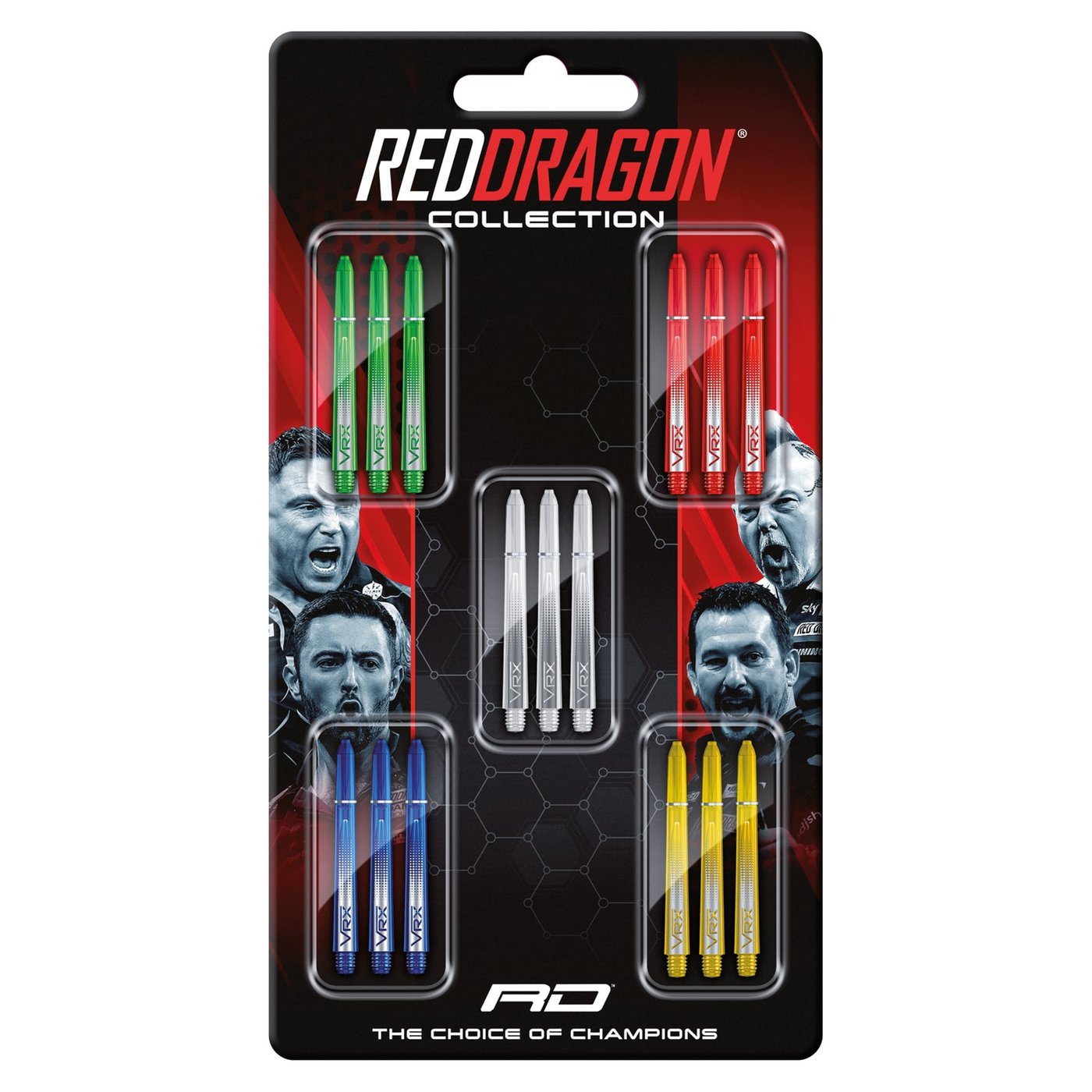 Red Dragon VRX Shafts Collection Darts Shafts