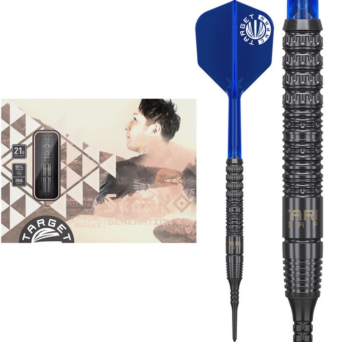 Target Japan Toru Suzuki Sereno G1 Max 95% Soft Tip Darts