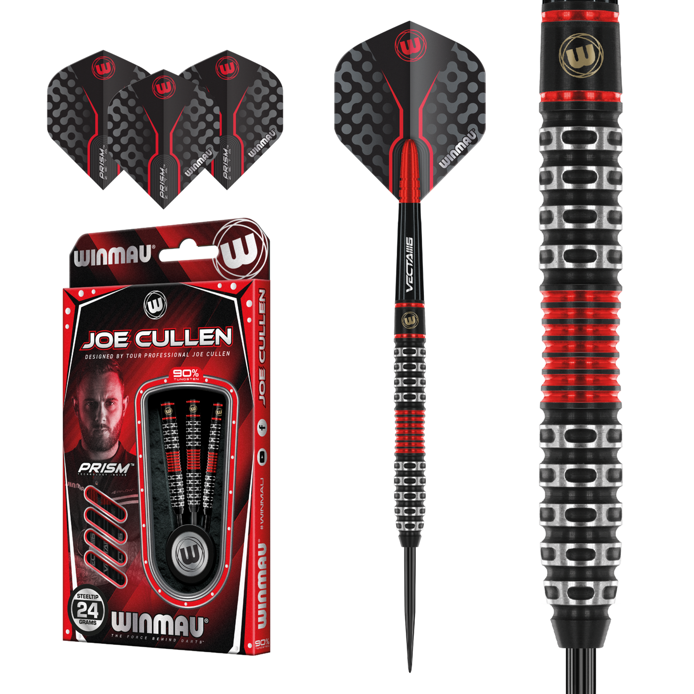 Winmau Joe Cullen Special Edition 90% Dartpile