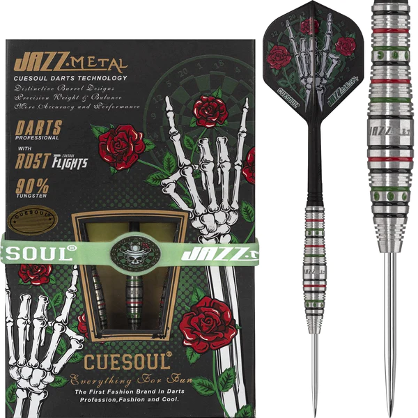 Cuesoul Jazz Metal TS 90% - Dartpijlen