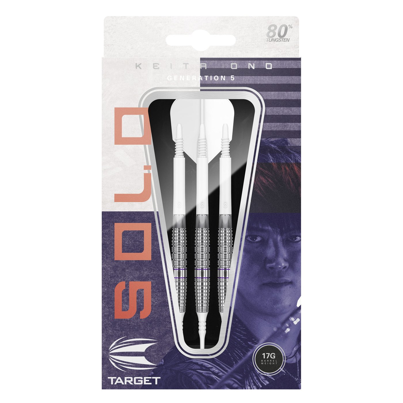 Target Japan Keita Ono Solo G5 80% Soft Tip Darts