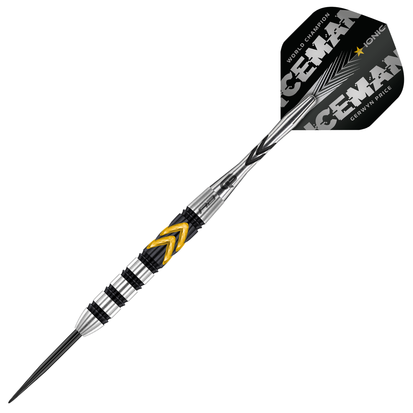 RED DRAGON – Fléchettes Professionnelles Gerwyn Price Glacier Series, 90% Tungstène, Poids 18g à 26g