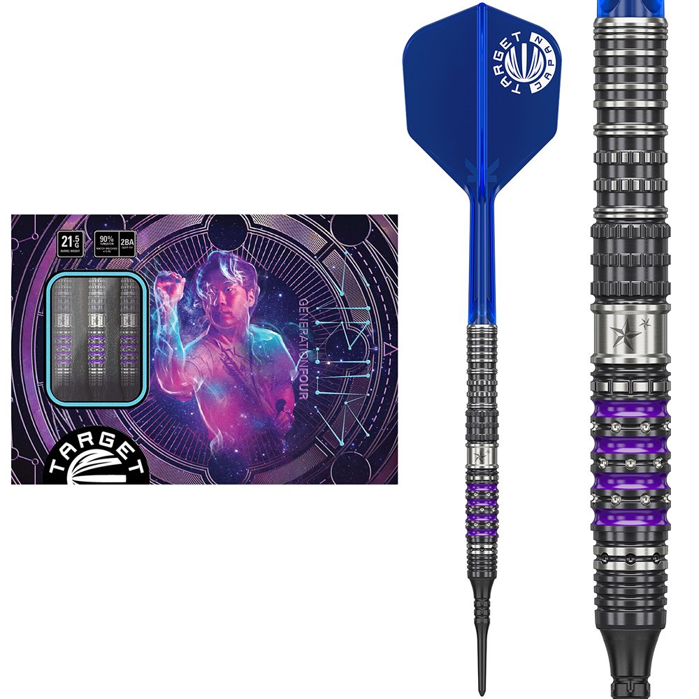 Target Japan Yuta Hayashi Sirius G4 90% Soft Tip Darts