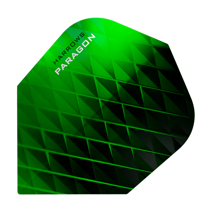 Harrows Paragon Green Darts Flights