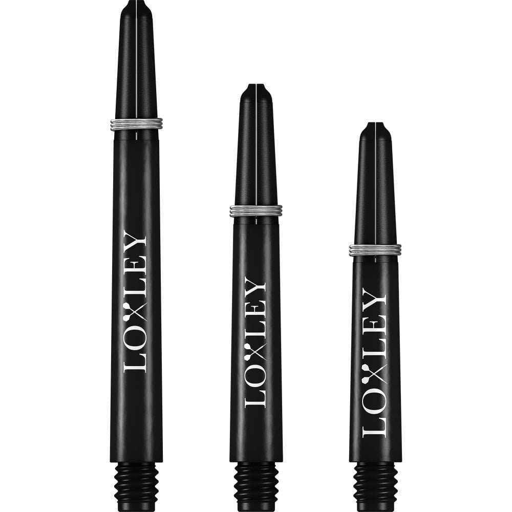 Loxley Nylon Black Darts Shafts