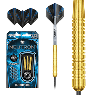 Dardos Winmau Neutron 1 Brass Punta de Acero