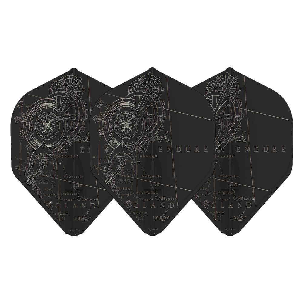 L-Style L1 EZ Tsumura Tomoya ver.1 Black Darts Flights