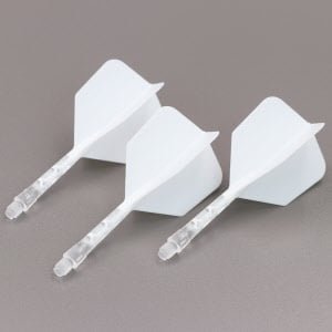Cuesoul ✓ ROST T19 Integrated Dart Flights ✓ Big Wing ✓ White Clear Dart Flights