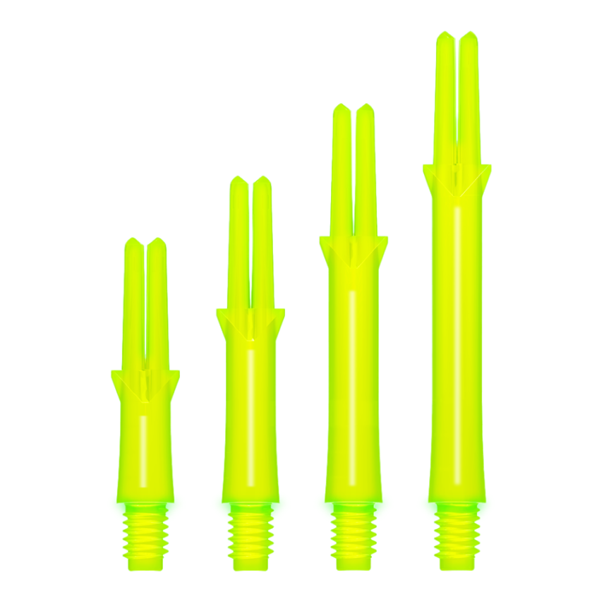 L-Style L- Locked Straight Neon Yellow Darts Shafts