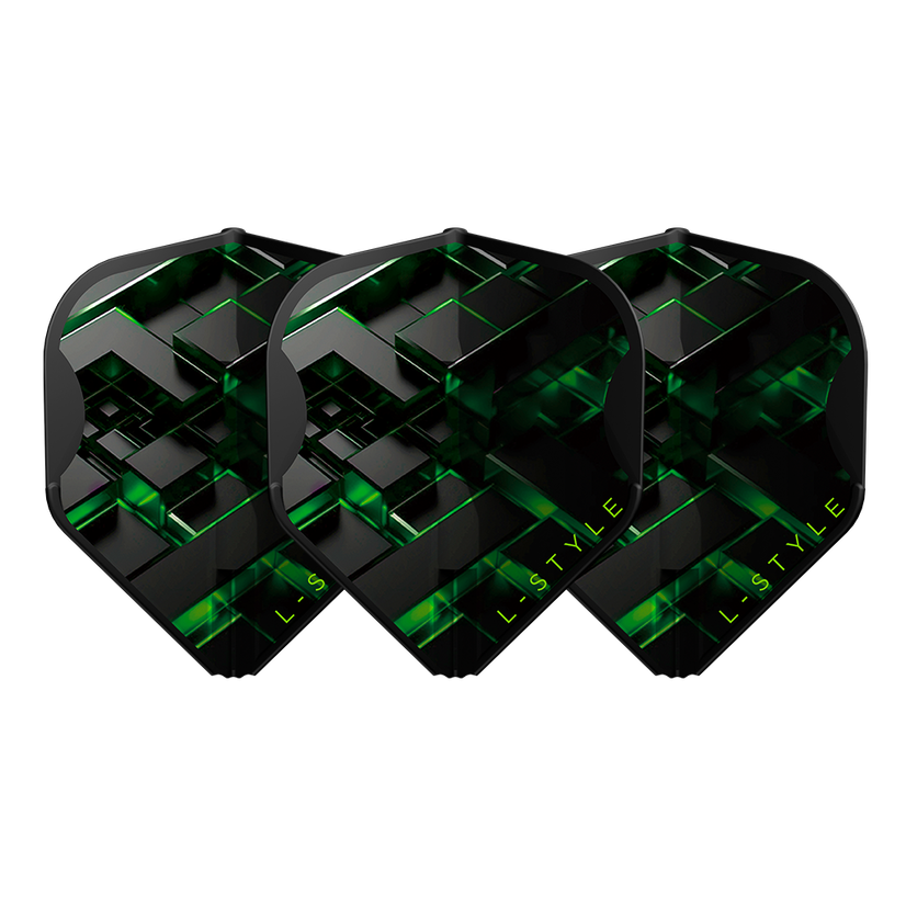 L-Style EZ L1 Franz Rotzsch Black V1 Darts Flights